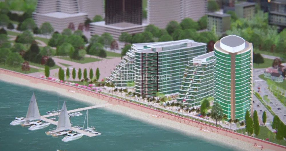 Apartment 38.77 m² - Lech and Maria Kaczynski, Batumi, Georgia
