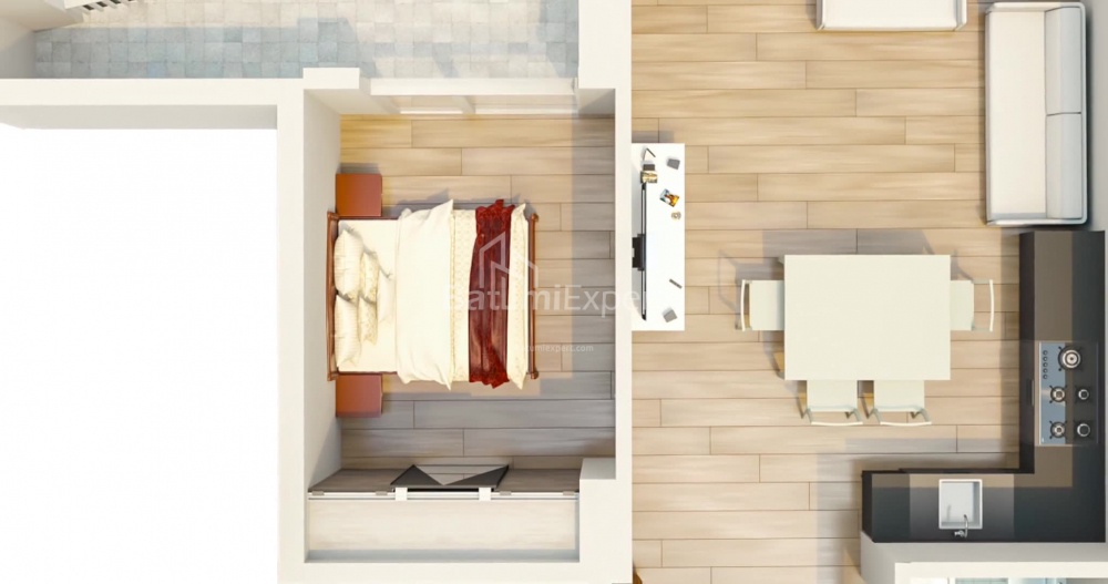 Apartment 66.67 m² - Mezgvaurta, Chakvi, Georgia