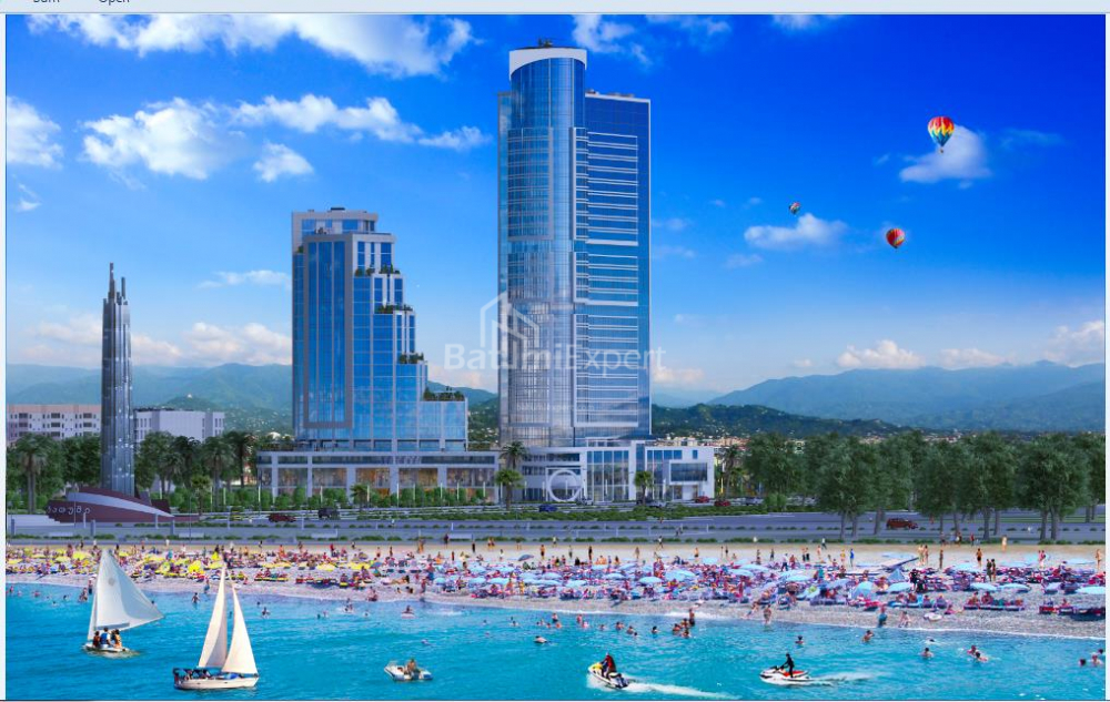 Apartment 35 m² - Avenue of Heroes, Batumi, Georgia
