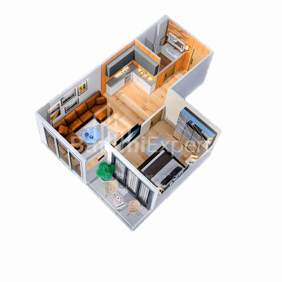 Apartment 55 m² - Petre Bagrationi, Batumi, Georgia