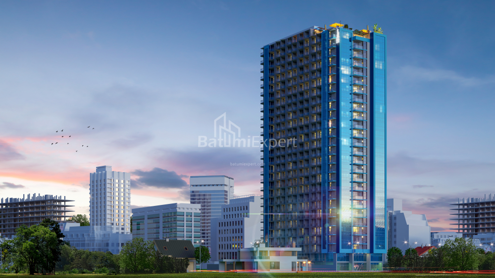 Object under construction 55.8 m² - Grigol Lortkipanidze, Batumi, Georgia