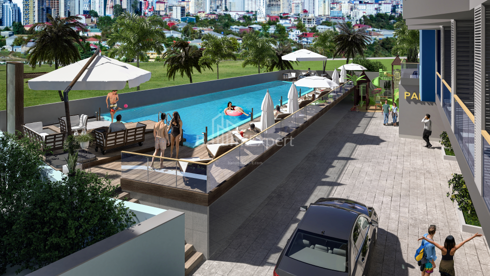 Object under construction 52.2 m² - Grigol Lortkipanidze, Batumi, Georgia