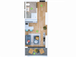 Apartment 30.2 m² - Sherif Khimshiashvili, Batumi, Georgia