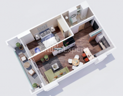 Apartment 2-room 60 m² - Lado Gudiashvili, Batumi