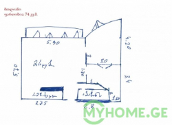 Apartment 74 m² - Zurab Gorgiladze, Batumi, Georgia