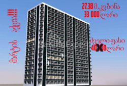 Apartment 27 m² - Davit Agmashenebeli, Batumi, Georgia