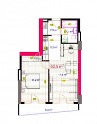 Apartment 53 m² - Angisa, Batumi, Georgia