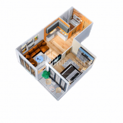 Apartment 2-room 55 m² - Petre Bagrationi, Batumi