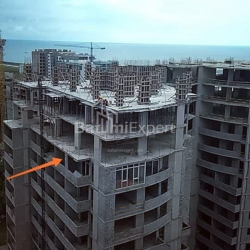 Object under construction 36 m² - Sherif Khimshiashvili, Batumi, Georgia