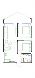 Apartment 62.2 m² - Zurab Gorgiladze, Batumi, Georgia