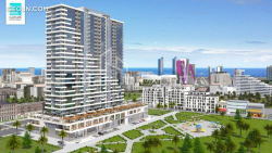 Apartment 2-room 46.3 m² - Jiuli Shartava, Batumi
